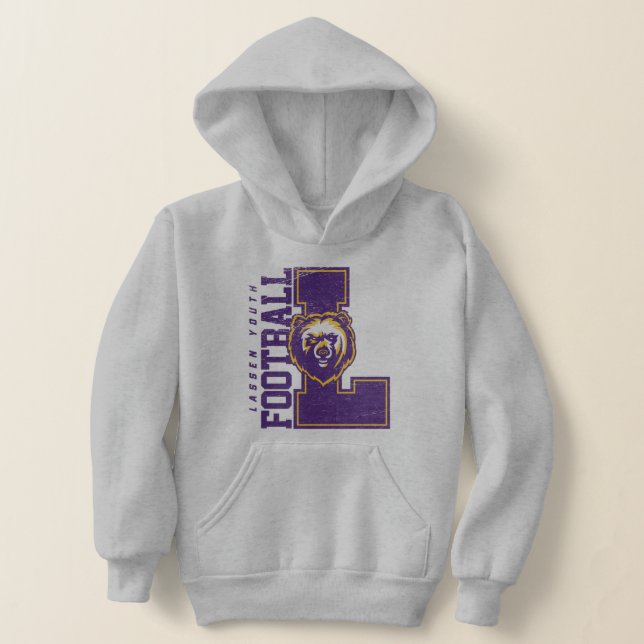 LYFL 06 | Kids Lila Lassen-Logo Hoodie (Ablage )