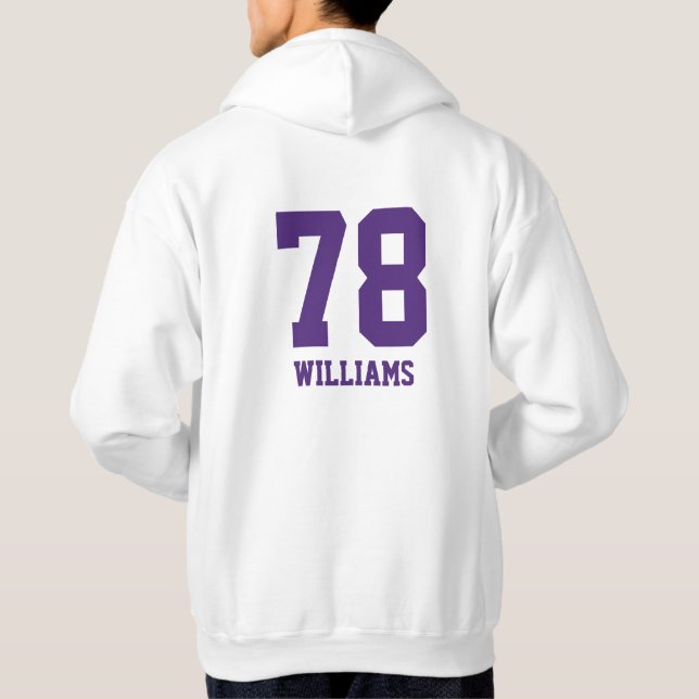 LYFL 06 | Sweat - shirt à capuche de logo personna (Dos)