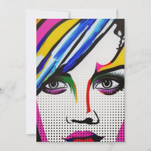 Lying Eyes Feiertagskarte (Vorderseite)