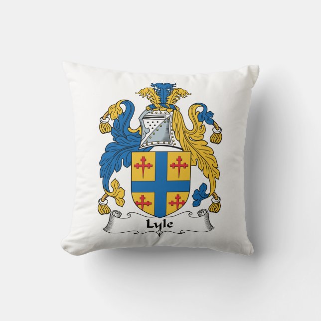 Lyle Familienwappen Kissen (Vorderseite)