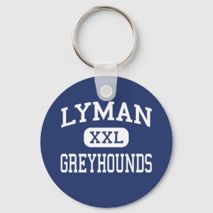 Lyman - Greyhounds - Hoch - Longwood Florida Schlüsselanhänger