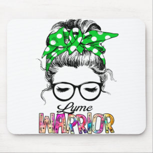 Lyme Awareness Month Ribbon Geschenke Mousepad