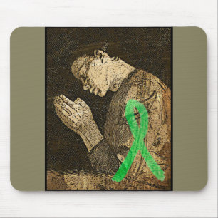 Lyme-Borreliose-Band betendes Mauspad
