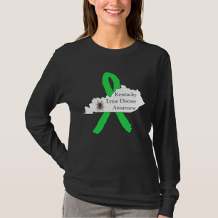 Lyme-Borreliose-Bewusstseinsshirt für Kentucky T-Shirt