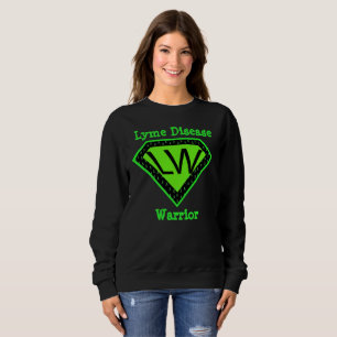 Lyme-Borreliose-Krieger-Superhelden-Shirt Sweatshirt