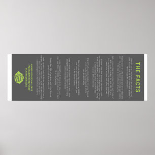 Lyme-Borreliose-Tatsachen-Plakat Poster