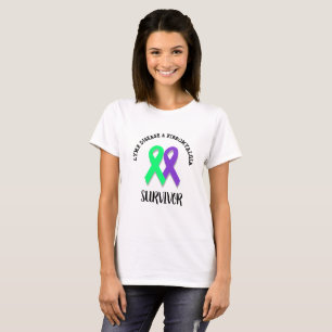 Lyme-Borreliose und Fibromyalgie Krieger-Shirt T-Shirt