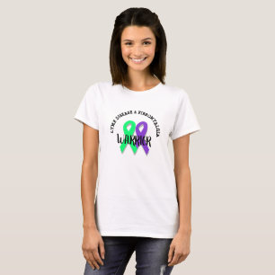 Lyme-Borreliose und Fibromyalgie Krieger-Shirt T-Shirt