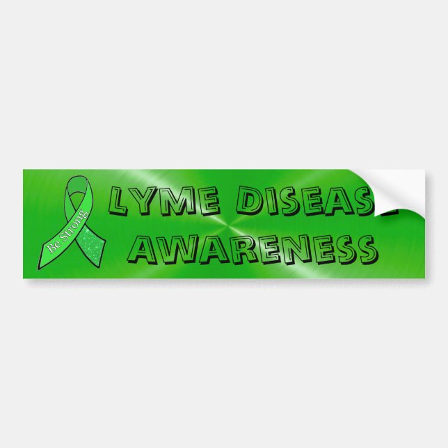 Lyme Disease Awareness Autoaufkleber (Vorne)