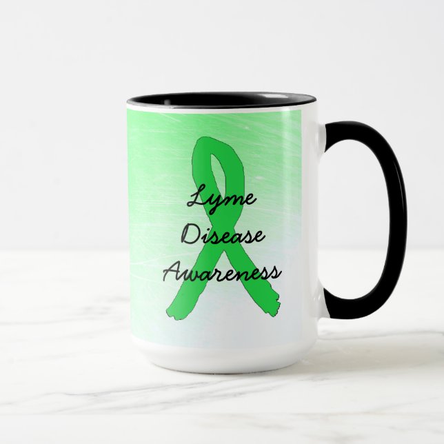 Lyme Disease Awareness Coffee Tasse (Rechts)