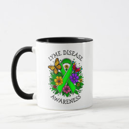 Lyme Disease Awareness Ribbon Tasse