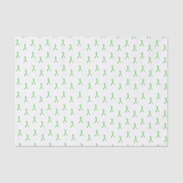 Lyme Disease Awareness Ribbons Tissue Seidenpapier (Vorderseite)