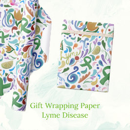 Lyme Disease vorhanden Geschenkgutschrift #lyme #l Geschenkpapier