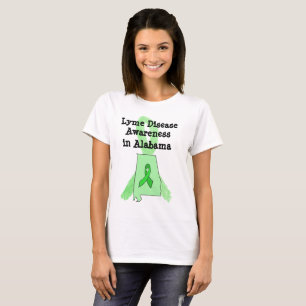 Lyme-Erkrankung Bewusstsein im Alabama-Shirt T-Shirt