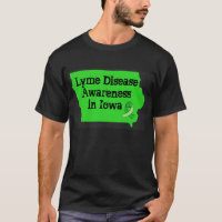 Lyme-Erkrankung Bewusstsein im Iowa-Shirt