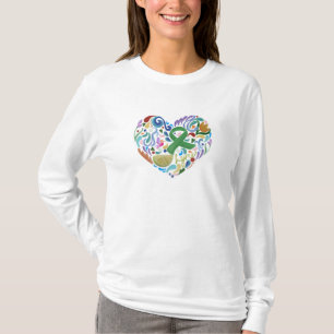 Lyme-Erkrankung Herzerkrankung Lange Schläfrigkeit T-Shirt