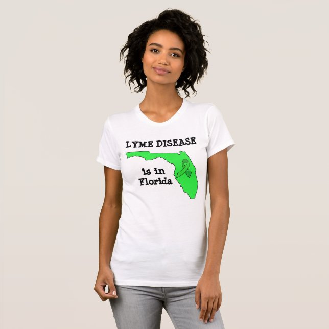 Lyme-Erkrankung in Florida Shirt (Vorne ganz)