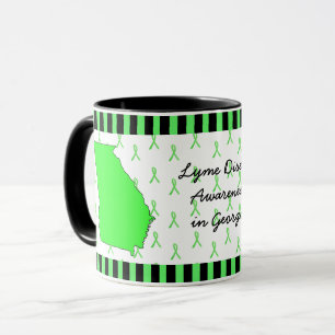 Lyme-Krankheit Bewusstsein in Georgia Kaffeepause  Tasse