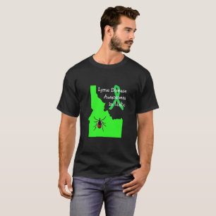 Lyme-Krankheit Bewusstsein in Idaho Tick-Shirt T-Shirt