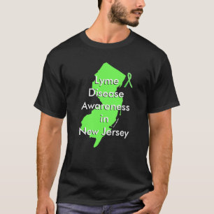 Lyme-Krankheit Bewusstsein in New Jersey T-Shirt