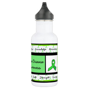 Lyme-Krankheit Bewusstsein Wasserflasche