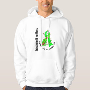 LYME KRANKHEIT Blumen-Band 3 Hoodie
