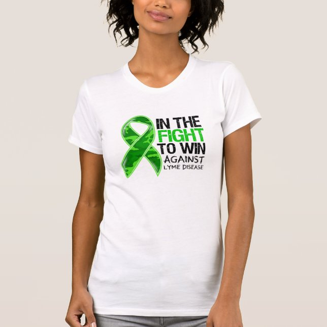 Lyme-Krankheit - Kampf um den Sieg T-Shirt (Vorderseite)