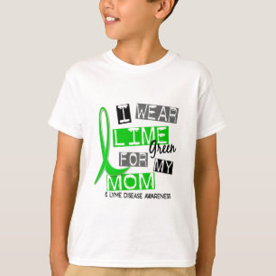 Lyme Krankheit trage ich Limones Grün für meine T-Shirt