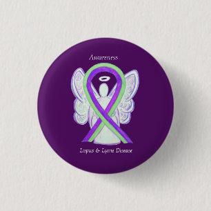Lyme-Krankheit und Lupus-Sensibilisierungsknöpfe Button