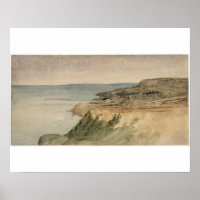 Lyme Regis, Dorset, c.1797 (w/c über Bleistift auf