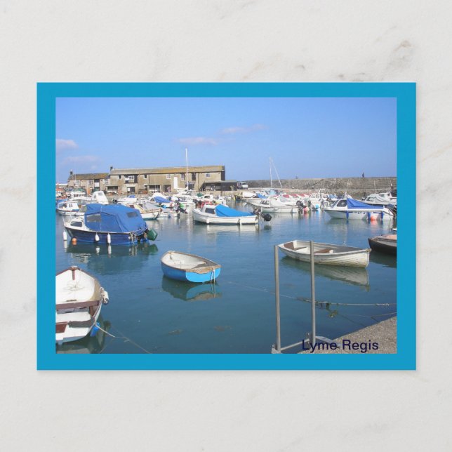 Lyme Regis, Dorset Postkarte (Vorderseite)