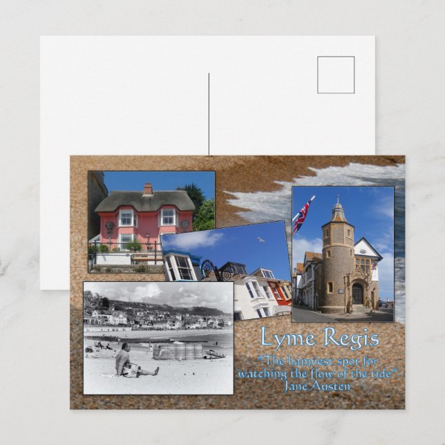 Lyme Regis, eine Postkarte aus... (Vorne/Hinten)
