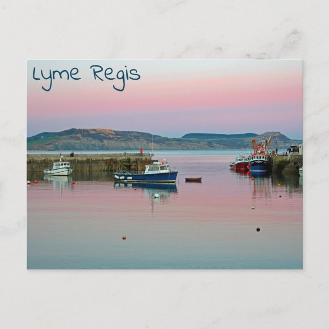 Lyme Regis Postkarte (Vorderseite)