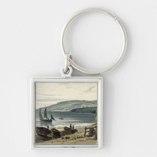 Lyme Regis, von Charmouth, Dorset, von 'einer Schlüsselanhänger (Vorne)