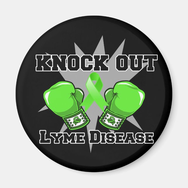 Lyme-Syndrom Magnet (Vorne)