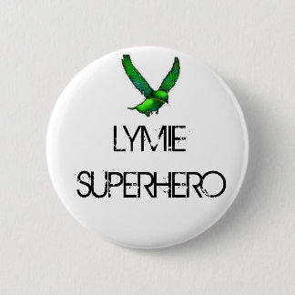 LYMIE SUPERHELD Knopf Button