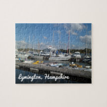 Lymington Hampshire Segelboote in Marina