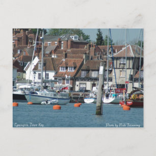 Lymington Town Key Postkarte