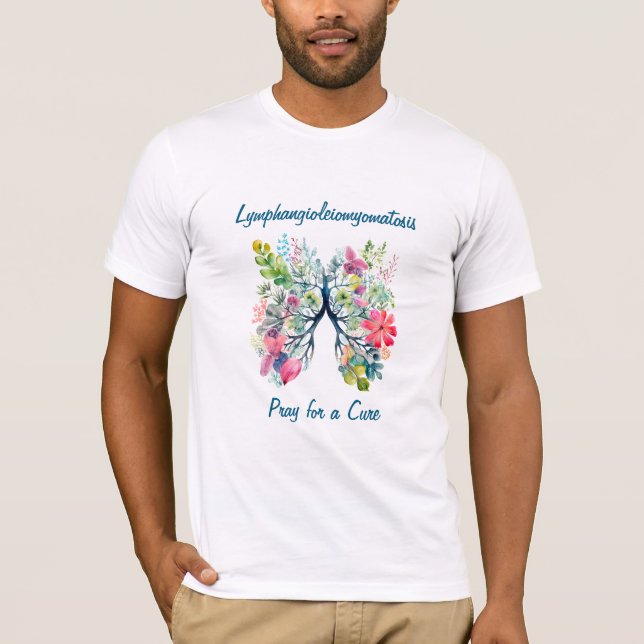 Lymphangioleiomyomatose LAM T - Shirt (Vorderseite)