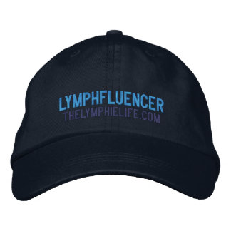 "Lymphfluencer" bestickter Hut