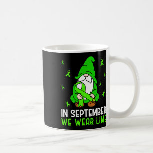 Lymphom-Bewusstsein Im September tragen wir den Li Kaffeetasse