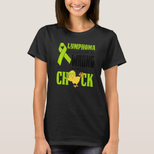 Lymphom-Bewusstseins-Kämpferin hat sich mit falsch T-Shirt