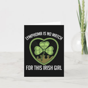 Lymphom Blutkrebs Bewusstsein St Patricks Day Le Karte