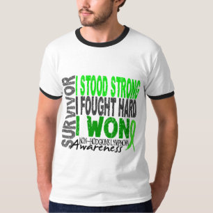 Lymphom des Überlebend-4 Non-Hodgkins T-Shirt
