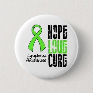 Lymphom-Hoffnungs-Liebe-Heilungs-Band Button
