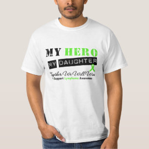 LYMPHOM mein Held meine Tochter, die wir gewinnen T-Shirt