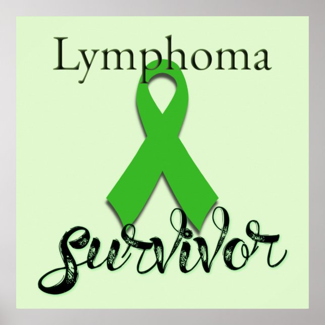Lymphom Survivor Poster (Vorne)
