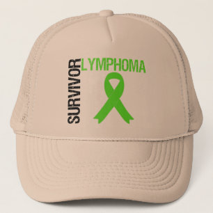 Lymphom-Überlebend-Shirts, Geschenke und Waren Truckerkappe