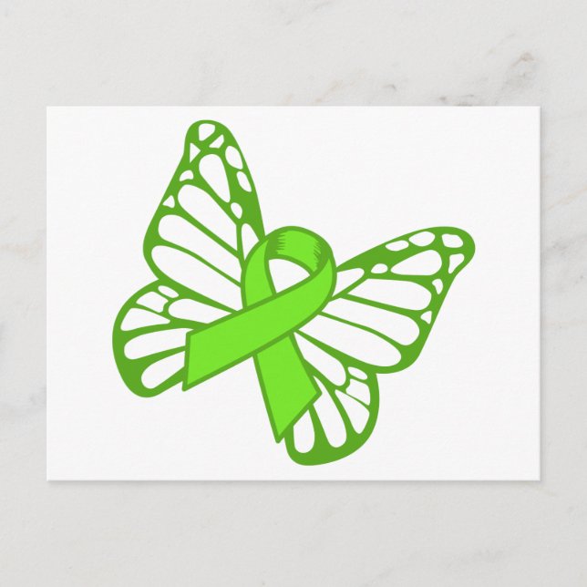 Lymphoma Butterfly Postkarte (Vorderseite)