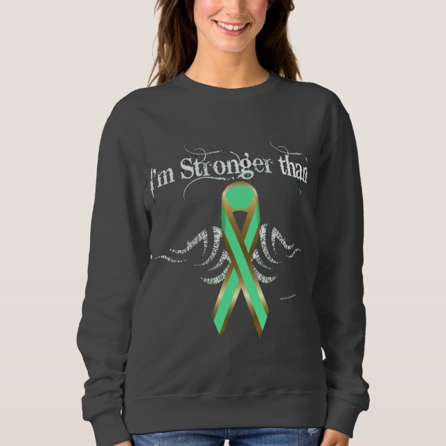Lymphoma Ladys Sweatshirt (Vorderseite)
